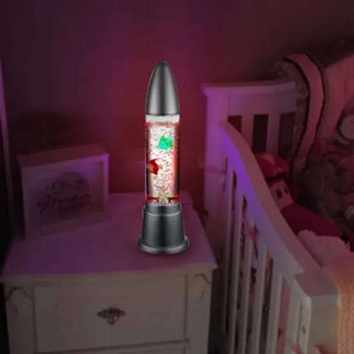 Magma Fish Rocket Lamp