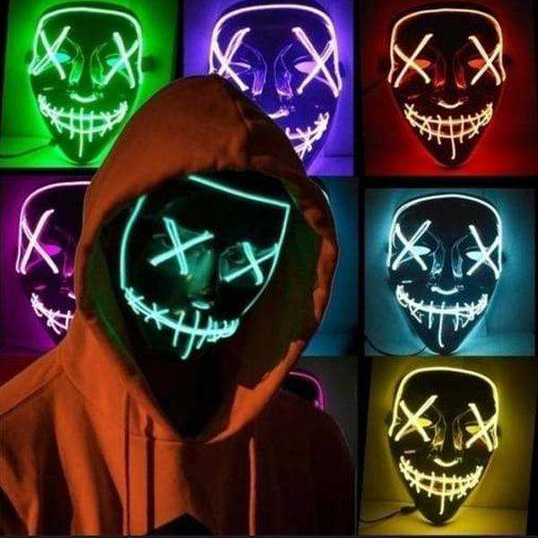 Purge Mask The Movie LED Light (Halloween)
