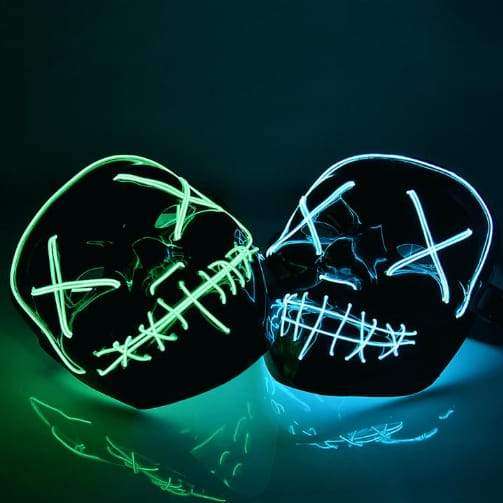 Purge Mask The Movie LED Light (Halloween)