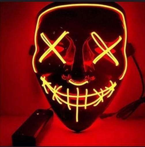 Purge Mask The Movie LED Light (Halloween)