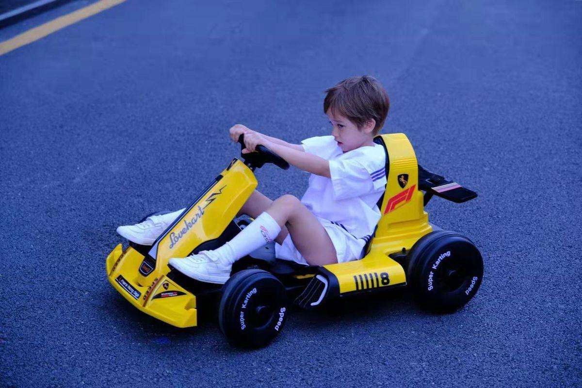 Electric Drift Go-Kart - Yellow