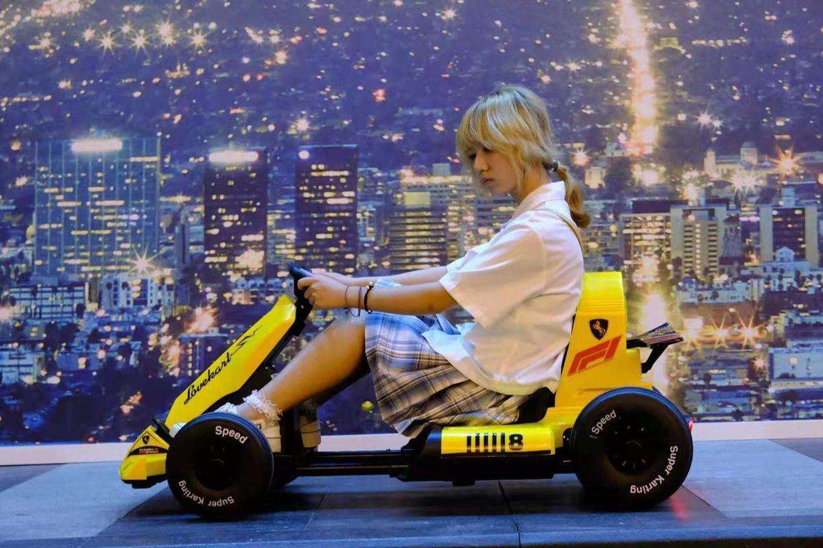 Electric Drift Go-Kart - Yellow