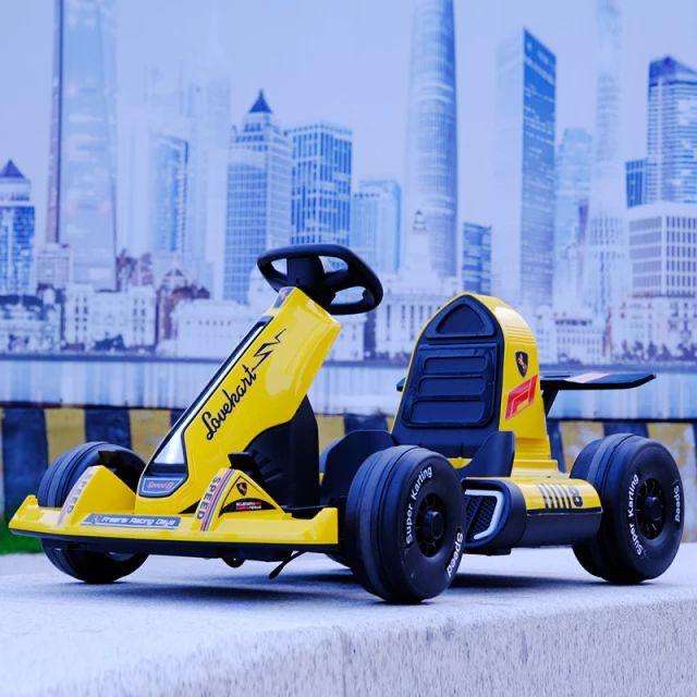 Electric Drift Go-Kart - Yellow