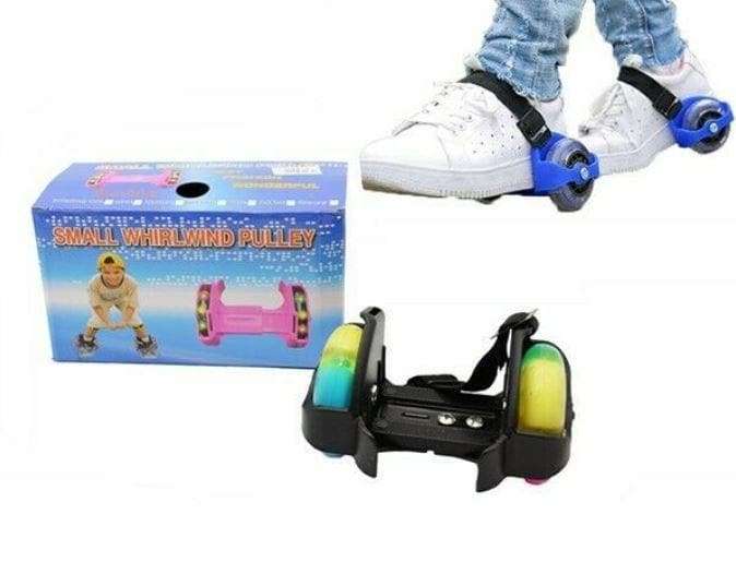 Small Whirlwind Pulley Adjustable Flash Wheel Roller Skating Shoes