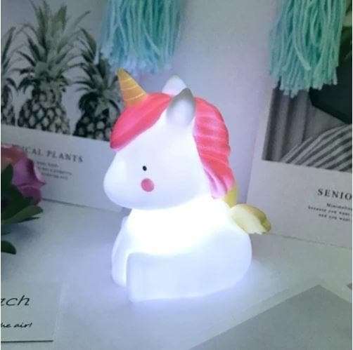 Multi-function Piano Fitness Rack + Unicorn LED Light!