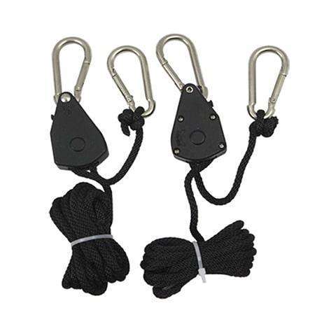 Rope Ratchet Grow Light Hangers