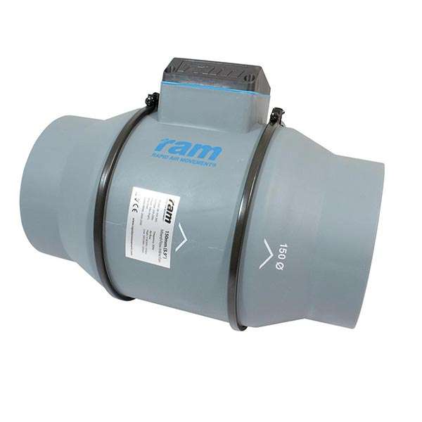 Ram Mixed Flow Inline Fan - 150mm / 6"