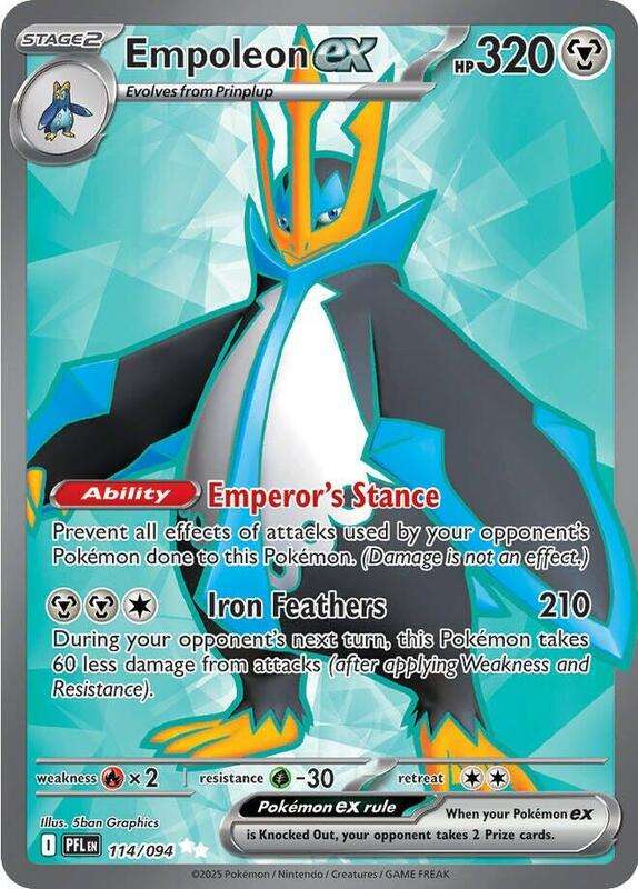 Empoleon ex 114/094 - Empoleon ex 114/094