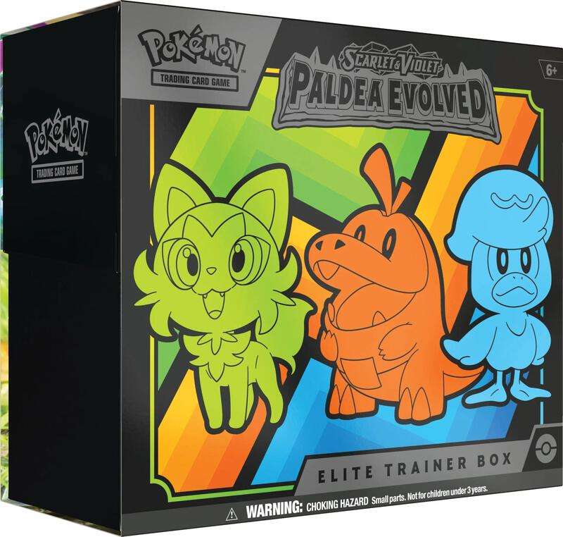 Paldea Evolved Elite Trainer Box - Paldea Evolved Elite Trainer Box