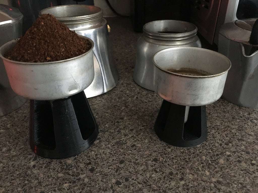 Moka Pot Coffee Funnel Stand