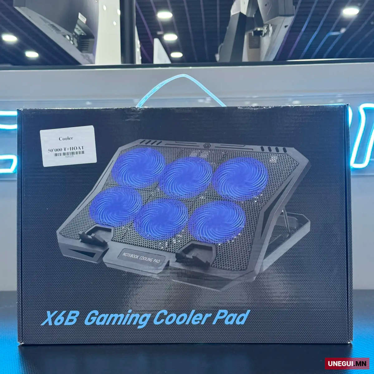 X6b gaming cooler pad
