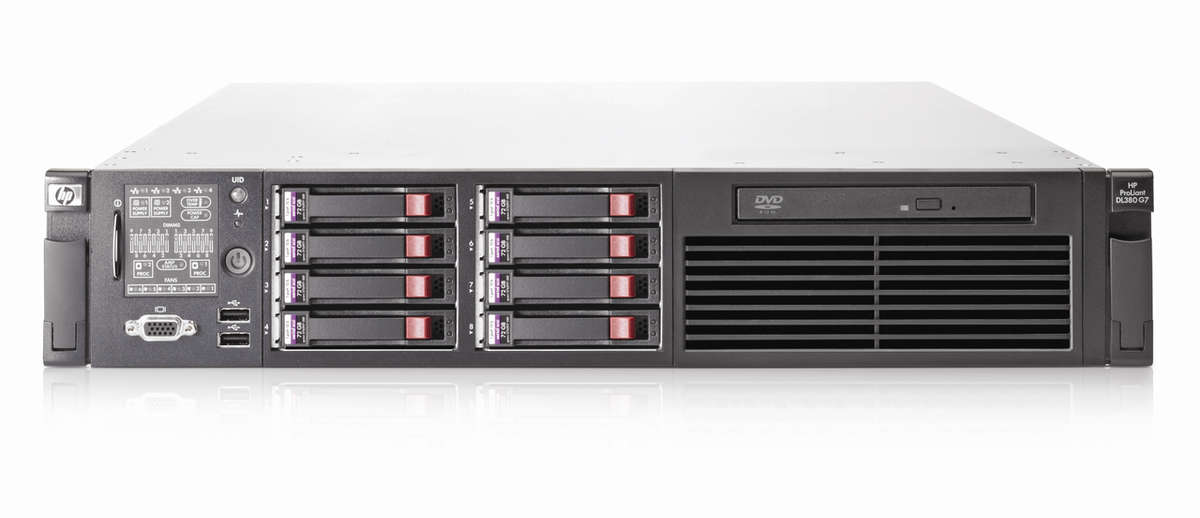 HP ProLiant DL380 G7/2 x 6 Core Intel Xeon CPU/ 128GB RAM