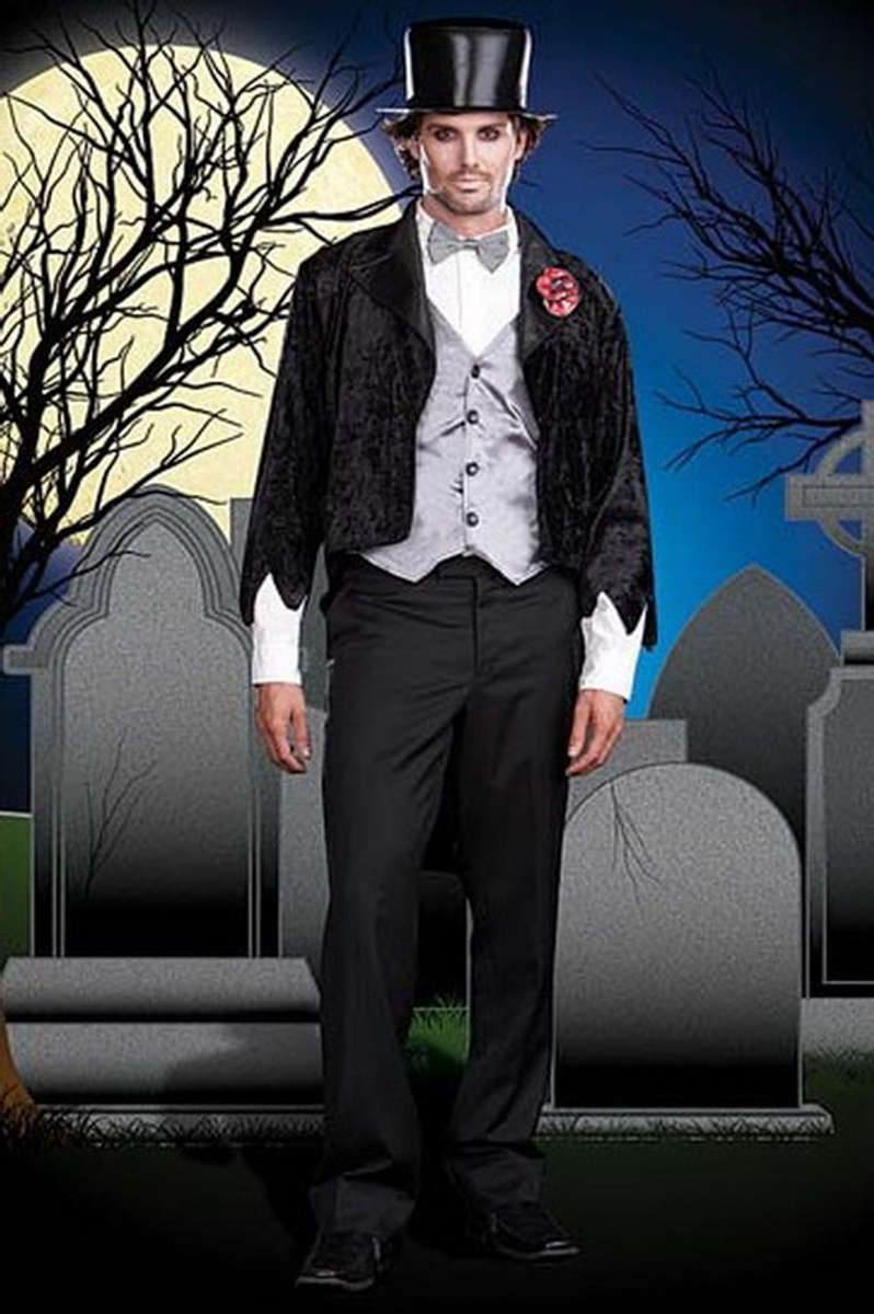 Men's Corpse Groom Barry D' Alive Costume