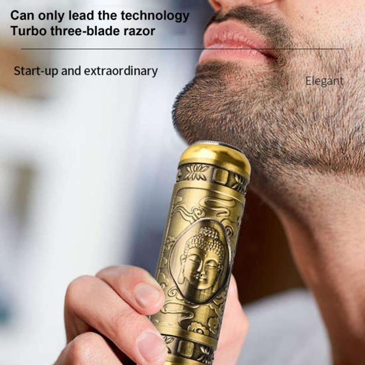 Professional Mini Portable Shaver Q-M95 - Travel Shaver - Rechargeable