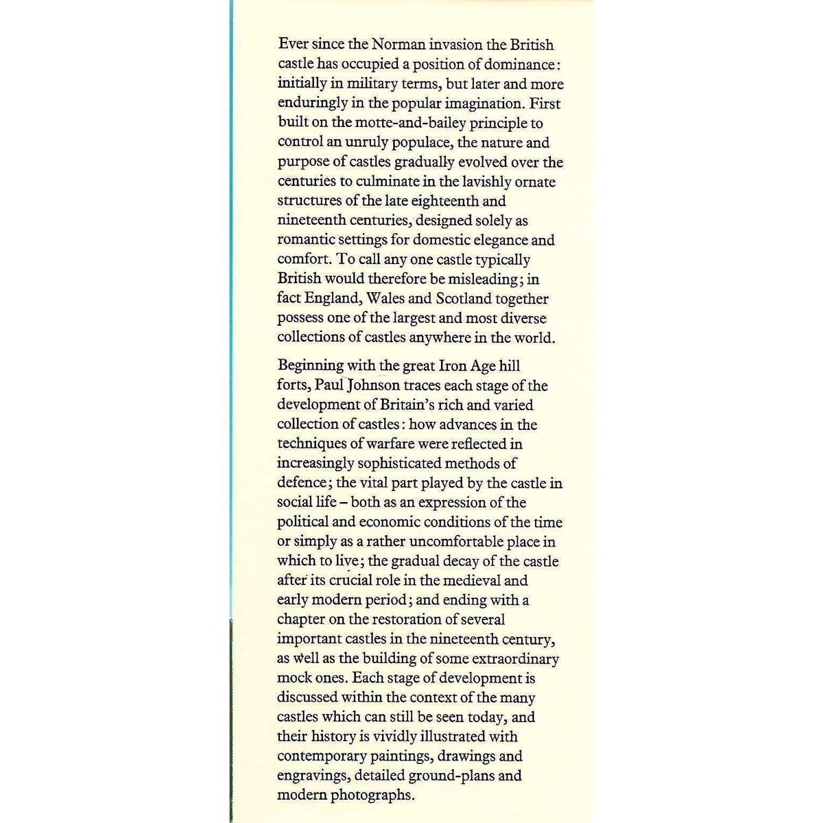 The National Trust Book of British Castles | Paul Johnson