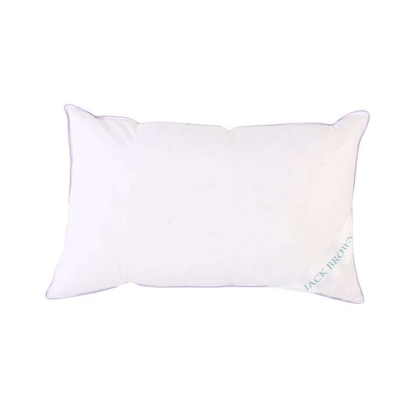 Jack Brown Hotel Premium Goose Feather Pillow - White(DISPLAY ITEM)