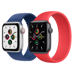 Apple Watch SE (44mm , 2nd Generation, GPS) Aluminium Case