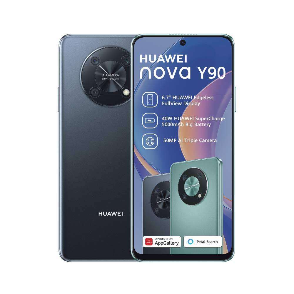 HUAWEI nova Y90 128GB (Dual SIM) + Huawei Table Lamp