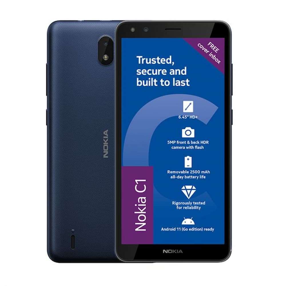 Nokia C1 2nd Edition (16GB + 1GB) Dual SIM