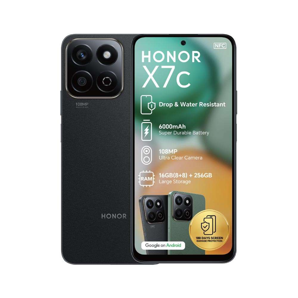 HONOR X7c 4G 256GB (Dual SIM) + R2400 Old School eVoucher