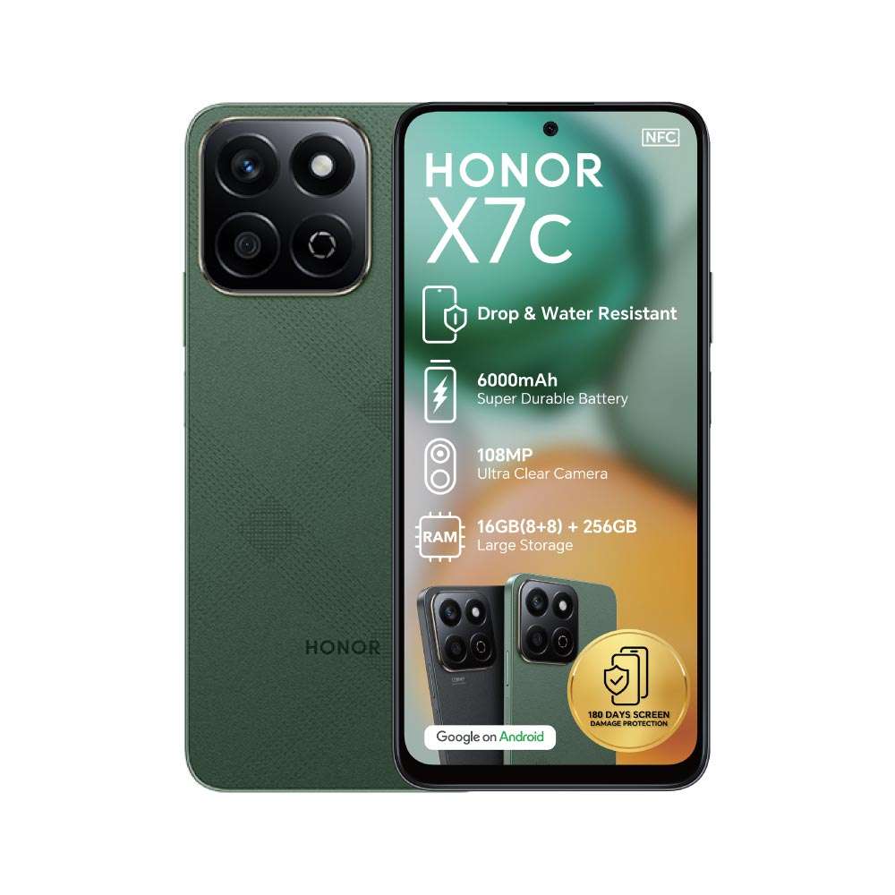 HONOR X7c 4G 256GB (Dual SIM) + R2400 Old School eVoucher