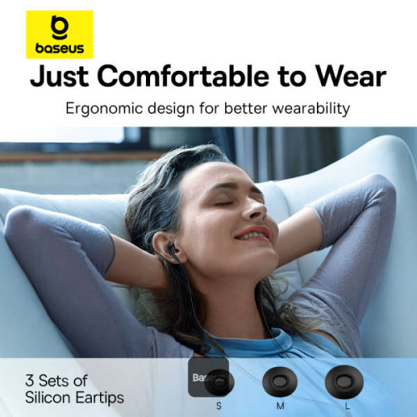 Baseus Encok CZ18 Type-C Wired Earphones