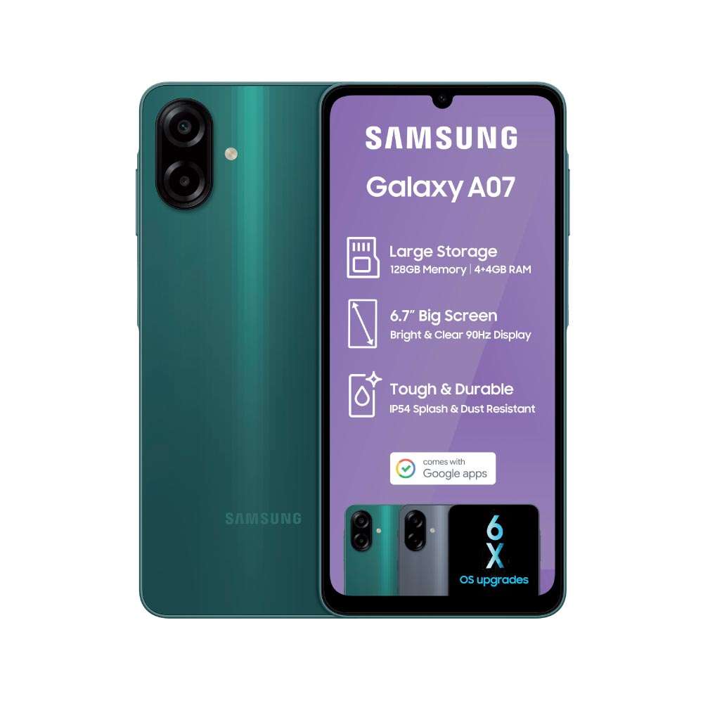 Samsung Galaxy A07 128GB LTE Dual SIM  Mixed Colors