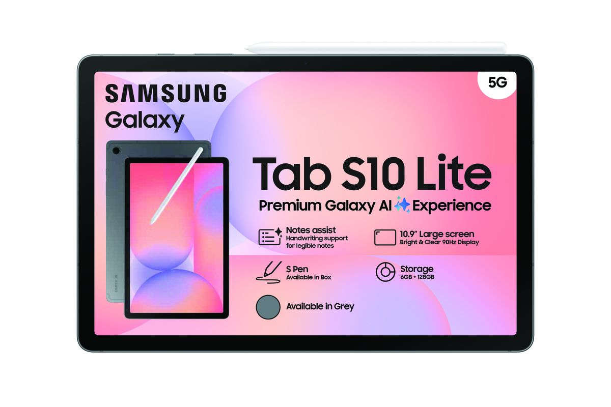 SAMSUNG Galaxy Tab S10 Lite 5G 128GB