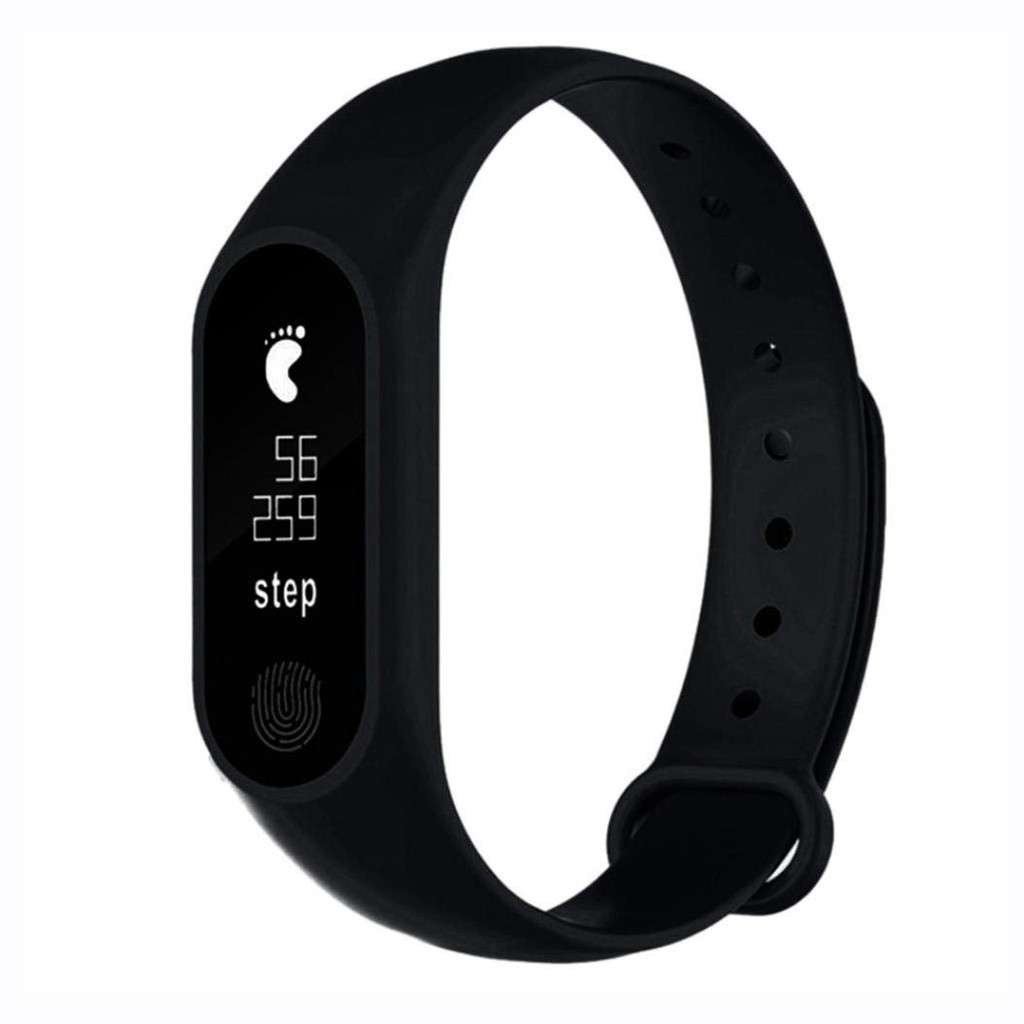 M2 Waterproof Fitness Smart Bracelet - 3 colours (Black, white, blue)