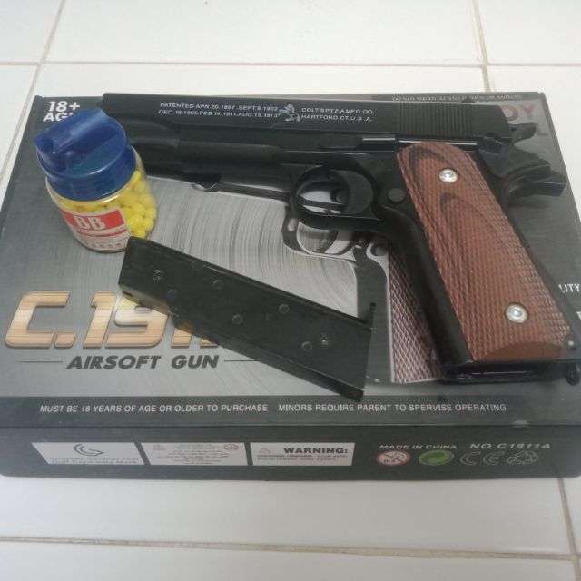 Airsoft toy gun C.1911A