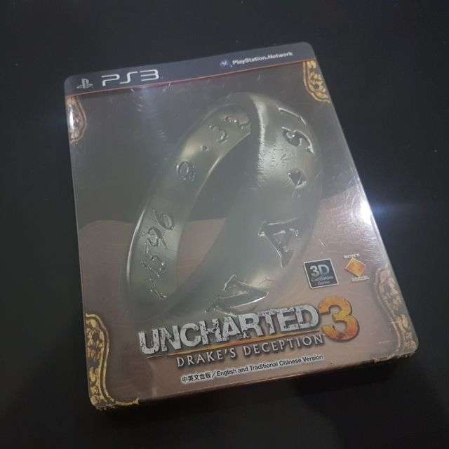 Unchartered 3 Drakes Deception   PS3 Game in very good condition : In Stock (swadocop)
