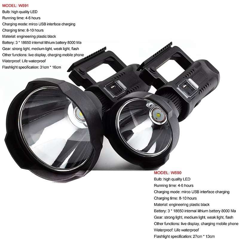 W590 Multifunctional Searchlight