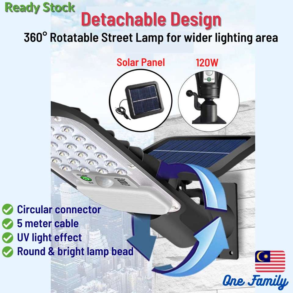 Bulk From 6/// Sensor Street Lamp  120w