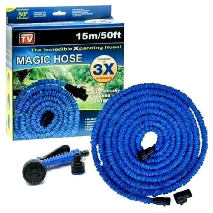 Retractable Garden Magic Hose Pipe  15M  50FT