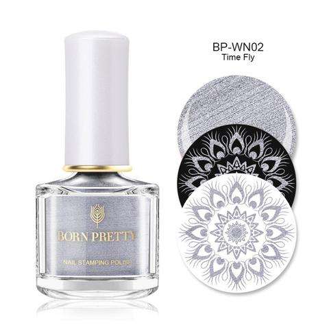 Silver Stamping Polish