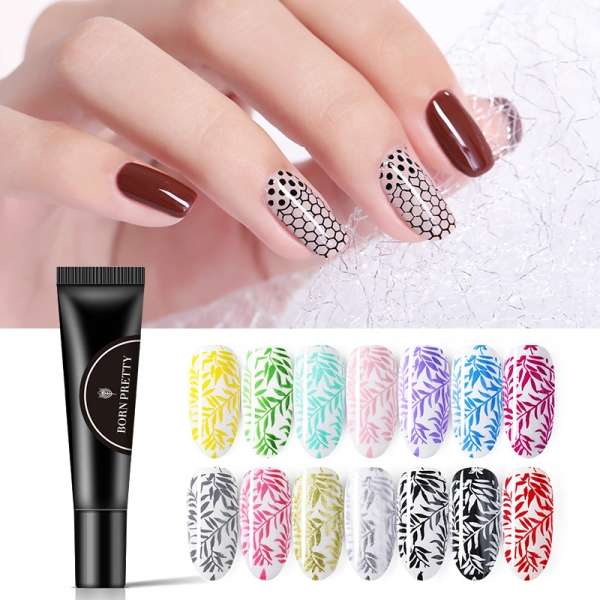 BP-FW123 Black Tulip 8ml Stamping Gel