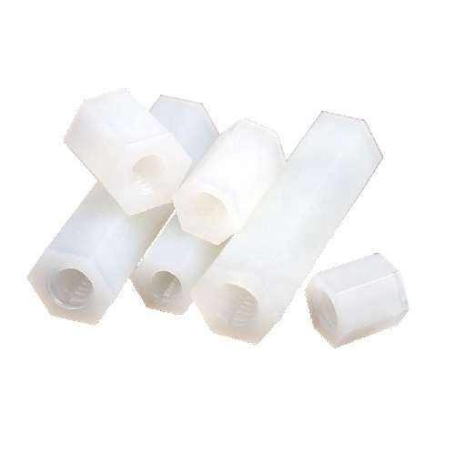 Tapped Spacer Nylon M3 5.6x8mm (10)