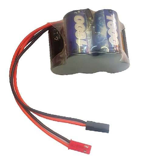 1600mah 6V (3+2) Hump Pack - Receiver
