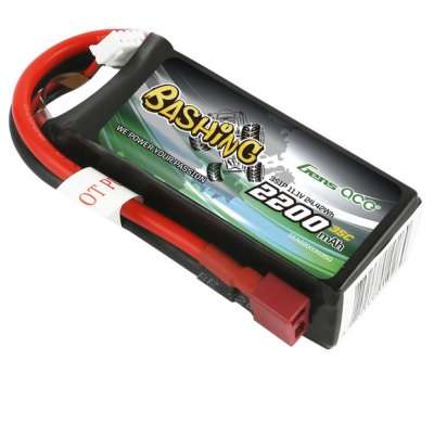 Gens Ace Lipo Bashing 2200mah 11.1V 3S 35C - Deans