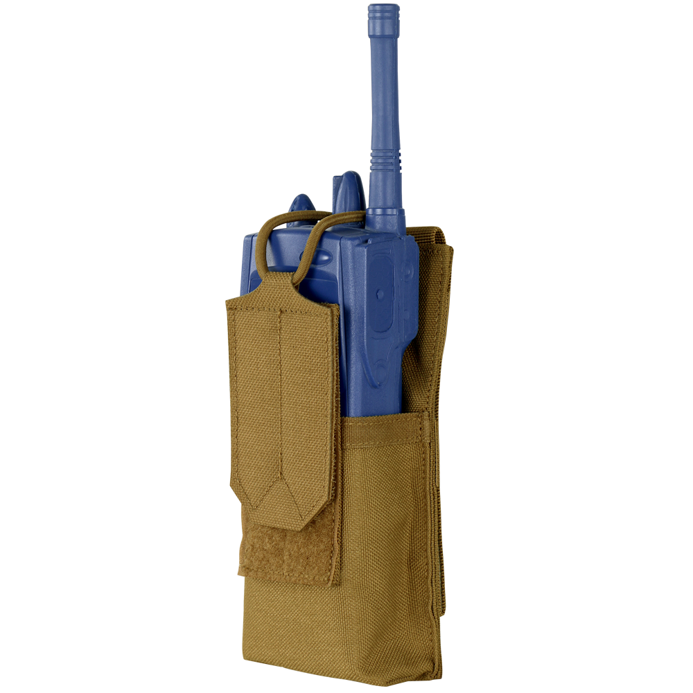 CONDOR RADIO POUCH - COYOTE