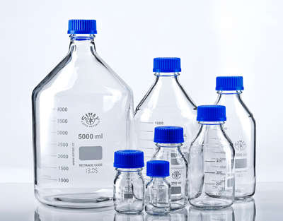 Glass Laboratory Bottles
