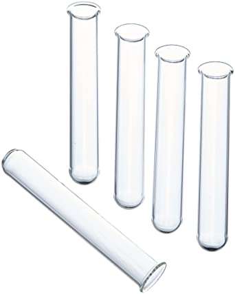 Glass Test Tubes (Rimmed)