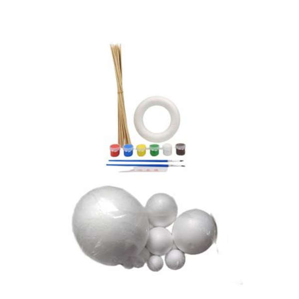 Solar System Kit- Paint set and Polystyrene Planets