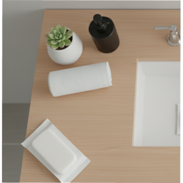 White Rectangle 10g Hotel Soap Bars - 100 Pack