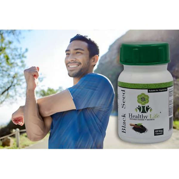 Healthy Life Black Seed Capsules 500mg - 60 x 2