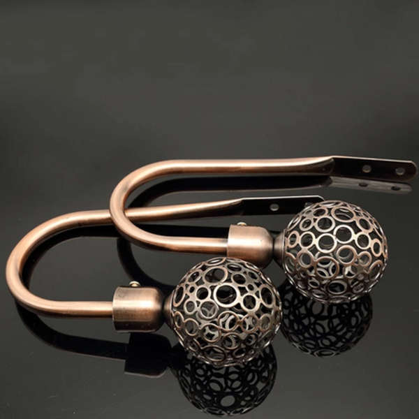 Curtain Holdback Bronze - 2-Pack - Decorative Curtain Tie Backs