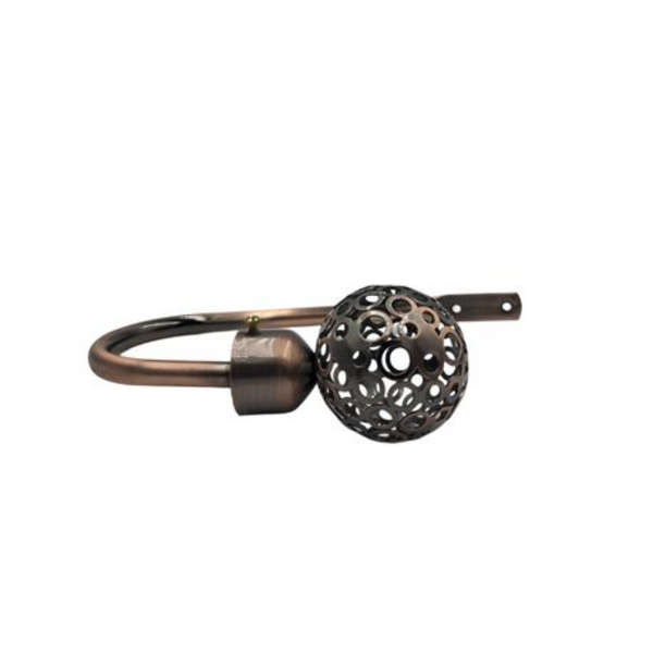 Curtain Holdback Bronze - 2-Pack - Decorative Curtain Tie Backs
