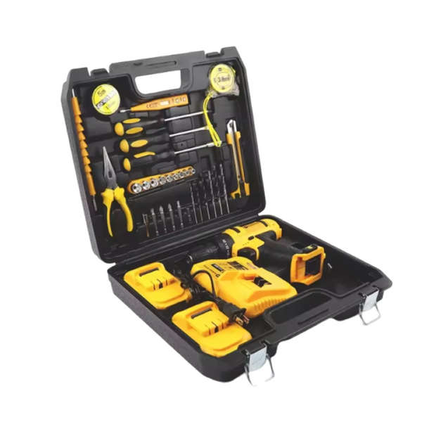 Cordless Lithium Battery Electric Drilling Screwdriver Bits Set Q-Gj011