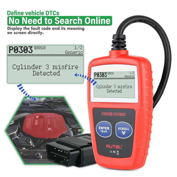 OBD-II Diagnostic Code Scanner