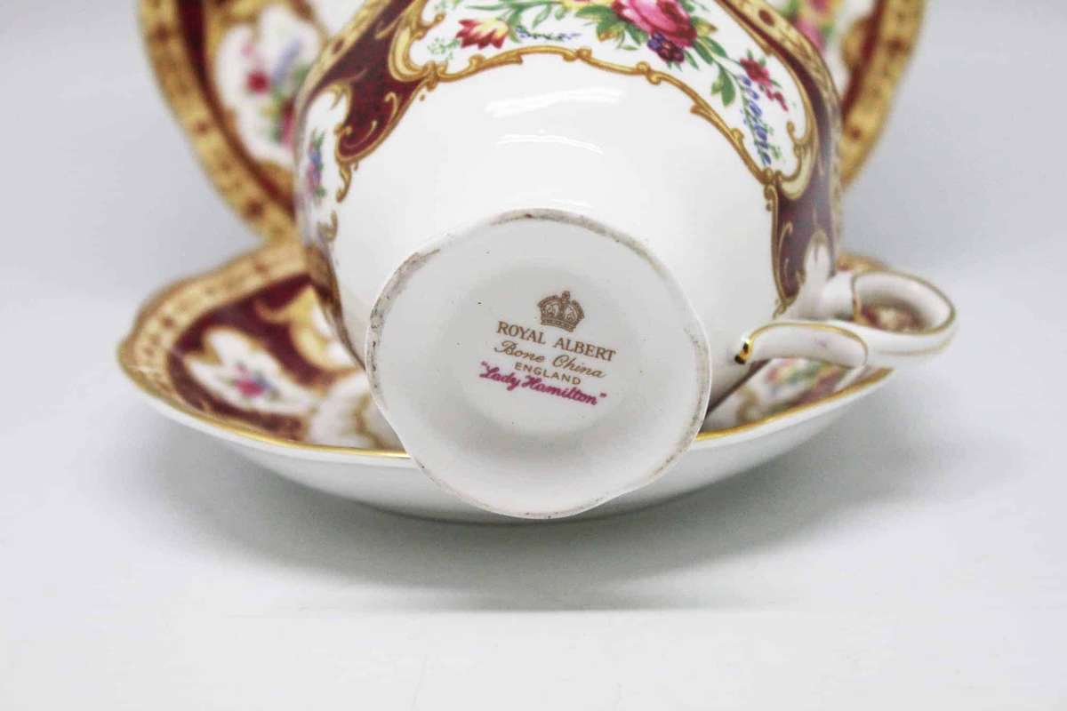 Royal Albert Lady Hamilton Tea Trio